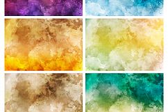 Watercolor Backgrounds &amp; Bonus Product Image 2