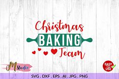 Holiday Baking svg, for Silhouette Cameo or Cricut. Product Image 1