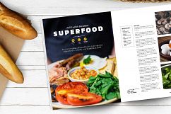 Eat Good Food Cookbook Template Product Image 4