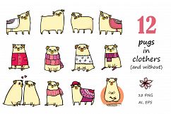 Pugs&amp;Magnolias 29 elements Product Image 2