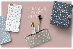 Cute Dots Digital Paper Pack 2 - Seamlessly tiling patterns Product Image 3