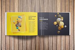 Landscape Hardcover Book Mockup Product Image 5