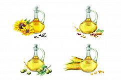 HAND PAINTED organic oil set Product Image 3