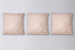 Pastel Pink Retro Breeze Block Patterns Product Image 3