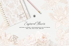 Engraved Flowers Product Image 1