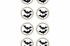 Halloween Bats ITH Feltie Embroidery Design Product Image 8