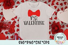 Mr Valentine SVG Cut File Product Image 1