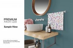 Bath &amp; Towels Mockup Set Product Image 11