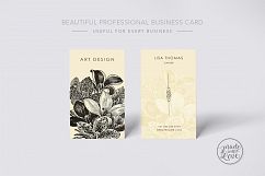 Beautiful creative art business Card Product Image 2