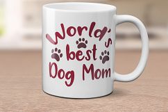 World&#039;s Best Dog Mom / Mum Product Image 3