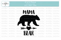 Mama Bear SVG DXF PNG Product Image 1
