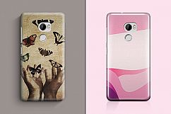 HTC One X10 3d Case Mockup Back View Product Image 2