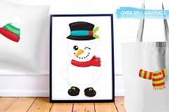 Build a Snowman graphics and illustrations Product Image 5