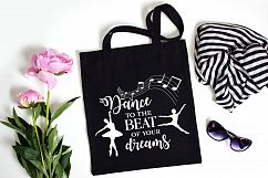 Dance to the beat of your dreams SVG cut file Product Image 3