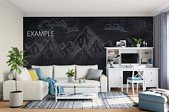 Wall &amp; Frames Mockup - Bundle Vol. 2 Product Image 5