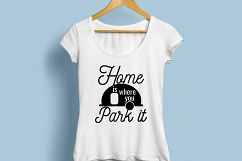 Home is Where You Park It | Cut File SVG | Printable PNG Product Image 2