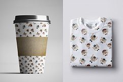 Cat watercolor patterns  Product Image 7