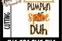 Pumpkin Spice Duh - Thanksgiving - SVG File Product Image 2