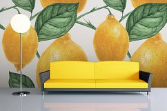 Lemon Garden. Botanical Watercolor Product Image 5