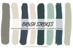 Brush Strokes, Digital Brush Strokes Product Image 1