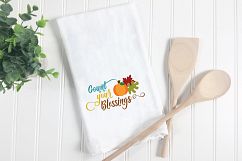 Count Your Blessings SVG - Fall SVG Cut File - DXF EPS PNG Product Image 4