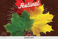 Fall Festival Flyer Template Product Image 7