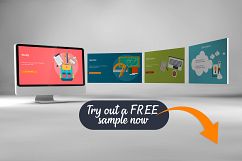 Visual Business PowerPoint Template Product Image 9