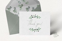 Watercolor Foliage Design Set Product Image 6