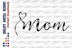 Mom Svg Amma Granna SVG Mom life svg Mothers gift Mom shirt Product Image 2