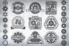 Gears logo template set Product Image 1