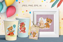Lovely teddy bears. Happy Birthday. Product Image 2