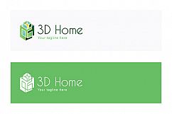 3D Home - Architect Logo Design Template for Interior &amp; Exterior Services Product Image 2