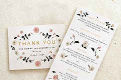 Rose Gold Wedding Invitation Suite Product Image 5