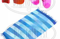 Watercolor Tropical Vacation Clipart Product Image 3
