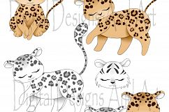 Wild cats clipart Product Image 3
