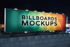 Billborad Mockups at Night Vol.2 Product Image 8