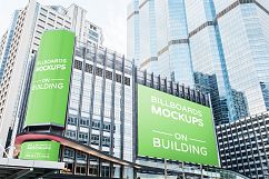 Billboards Mockup on Building Vol.2 Product Image 5