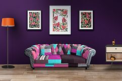 Watercolor iris flowers set. Product Image 11