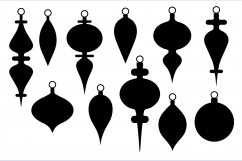 Christmas Ornaments Clipart Product Image 2