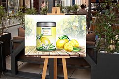 Fresh Lemon. Watercolor collection Product Image 9