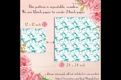 100 Seamless Watercolor Princess Bow Digital Papers Product Image 3