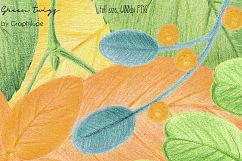 Green Twigs - Hand-drawn Illustration Kit Product Image 3