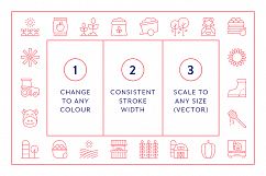 Line Icons - Farm Product Image 4