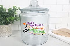 Ghosts and Ghouls, Goblins and Spooks SVG Cut File-Halloween Product Image 3