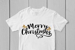 Merry Christmas - Christmas SVG EPS DXF PNG Cutting Files Product Image 3