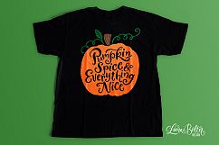 Pumpkin Spice and Everything Nice SVG Product Image 2