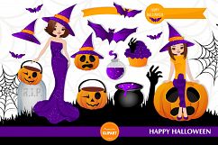 Halloween bundle, Halloween illustrations Product Image 13
