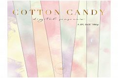 Cotton Candy Papers - Hologram backround Product Image 1