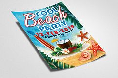 Summer Beach Cocktail Flyer Product Image 2