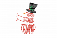 Christmas Snowman SVG Files Cut Files Heat Transfer Vinyl Scrapbooking Stencil EPS DXF Silhouette Cameo Cricut Commercial Use Product Image 1